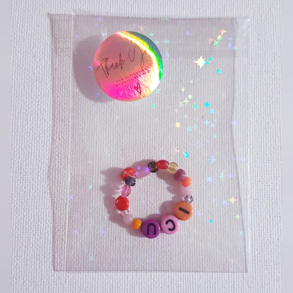 ICU Ring (I See You) Handmade Jewelry Hand Crafted NEW s9-12 - Picture 14 of 15